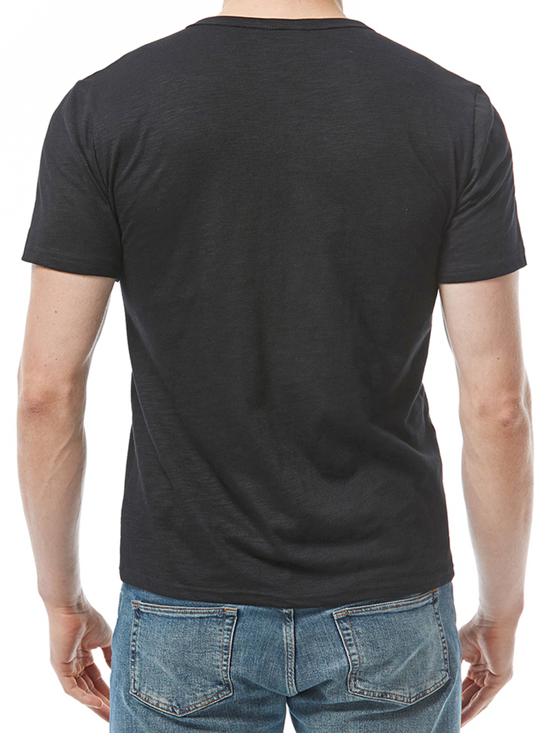 Men's Button Up Solid Color Casual Breathable Short Sleeve T-Shirt
