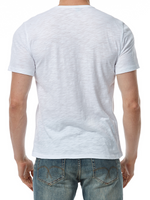 Men's Button Up Solid Color Casual Breathable Short Sleeve T-Shirt