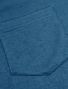 Men's Solid Color Cotton Casual Henry Collar Pocket Long Sleeve T-Shirt