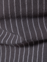 Men's Cotton Vertical Striped Henley Collar Long Sleeve Shirt