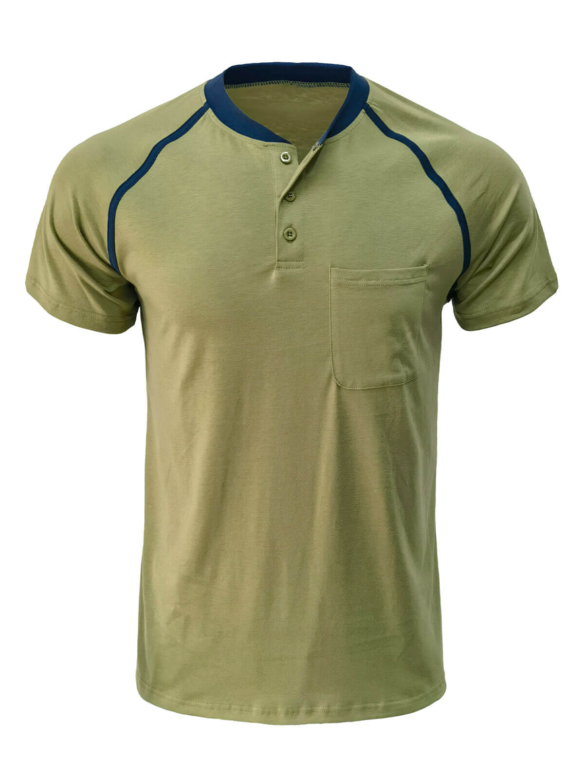 Men's Breathable Casual Pocket Short Sleeve T-Shirt