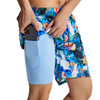 Men's Parrot Print Summer Hawaiian Quick Dry Beach Shorts Swimming Trunks