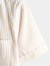 Men's Button Up Casual 100% Cotton Summer Pocket Short Sleeve Shirt