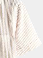 Men's Button Up Casual 100% Cotton Summer Pocket Short Sleeve Shirt