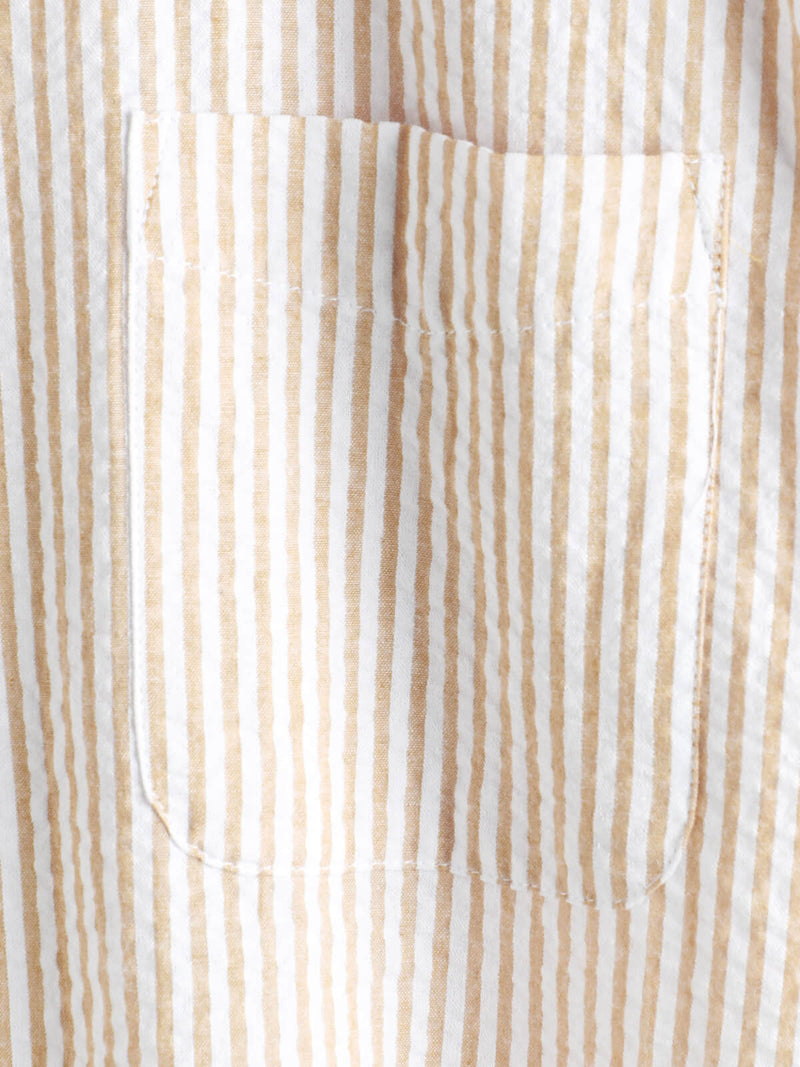Men's Button Up Casual 100% Cotton Summer Pocket Short Sleeve Shirt