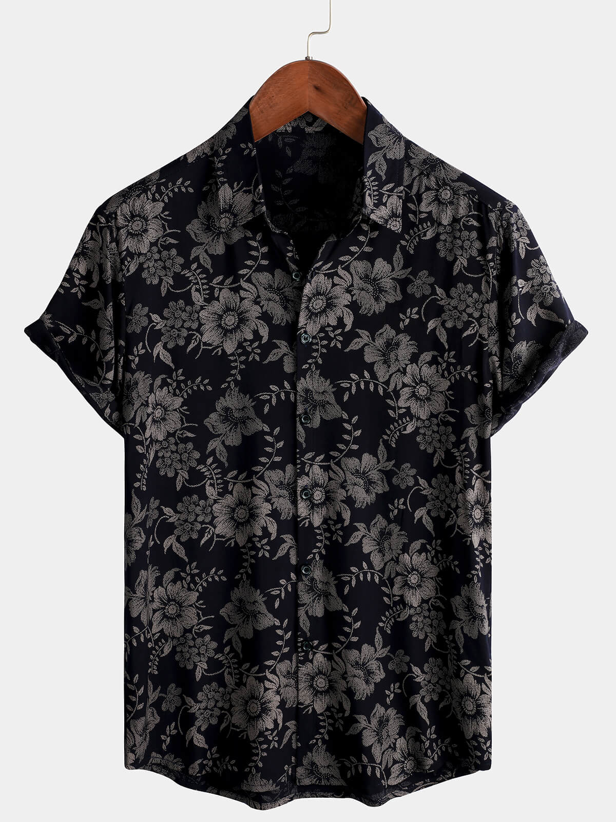 Email Only | Men's VIntage Summer Hawaiian Rayon Holiday Button Up Short Sleeve Shirts
