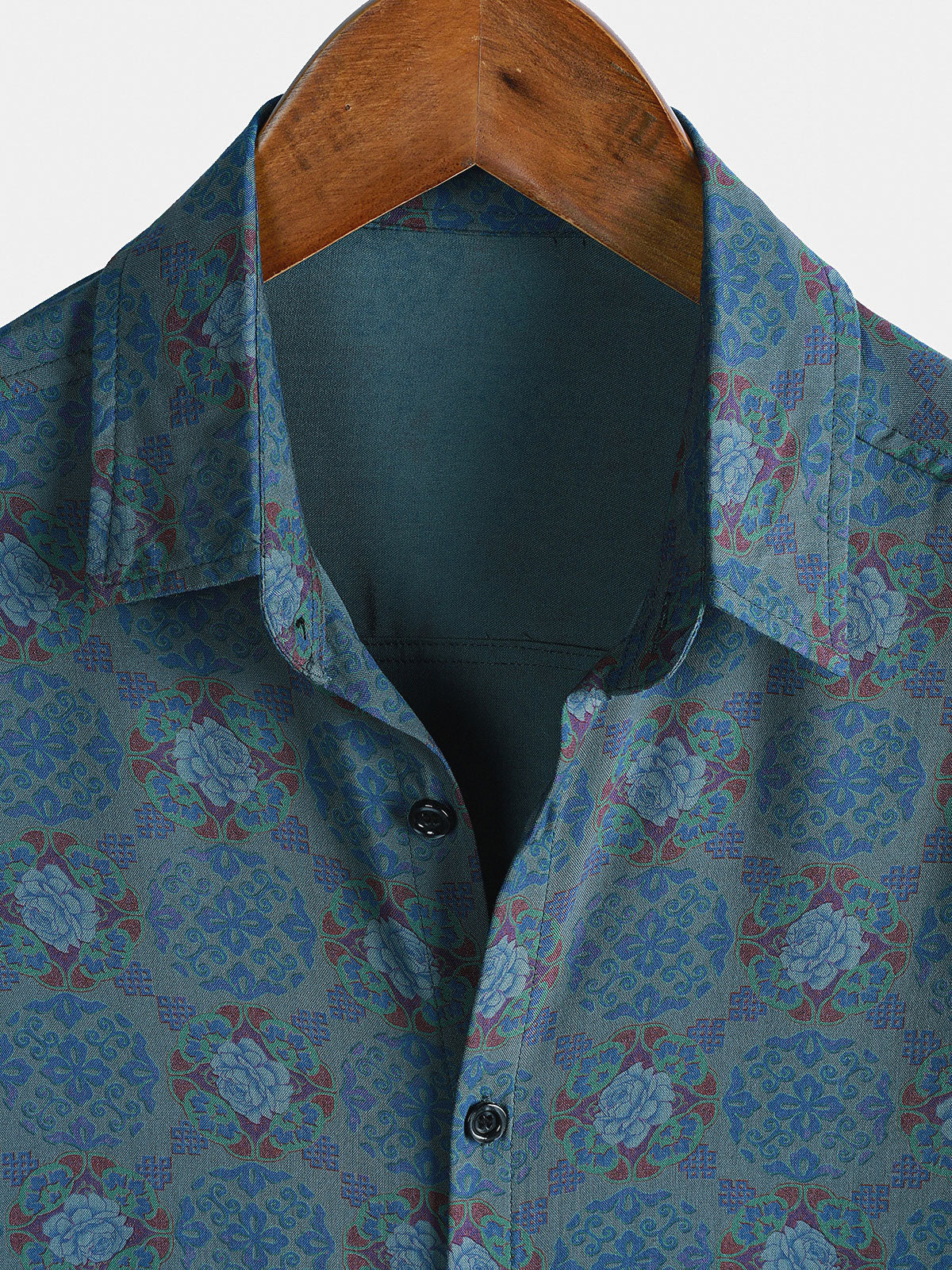 Men's Retro Bohemian Casual Short Sleeve Shirt – joliplacard
