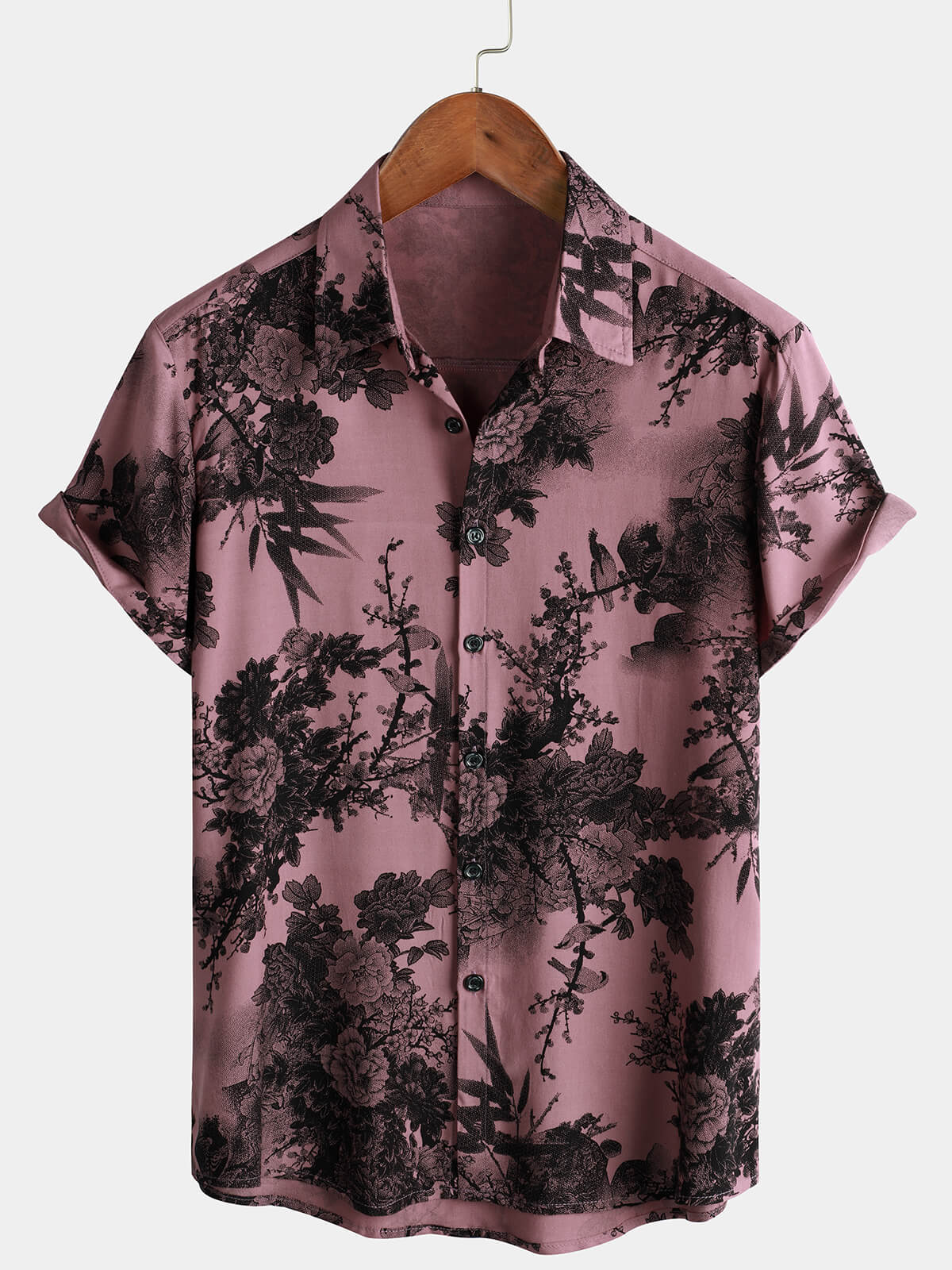 Email Only | Men's VIntage Summer Hawaiian Rayon Holiday Button Up Short Sleeve Shirts