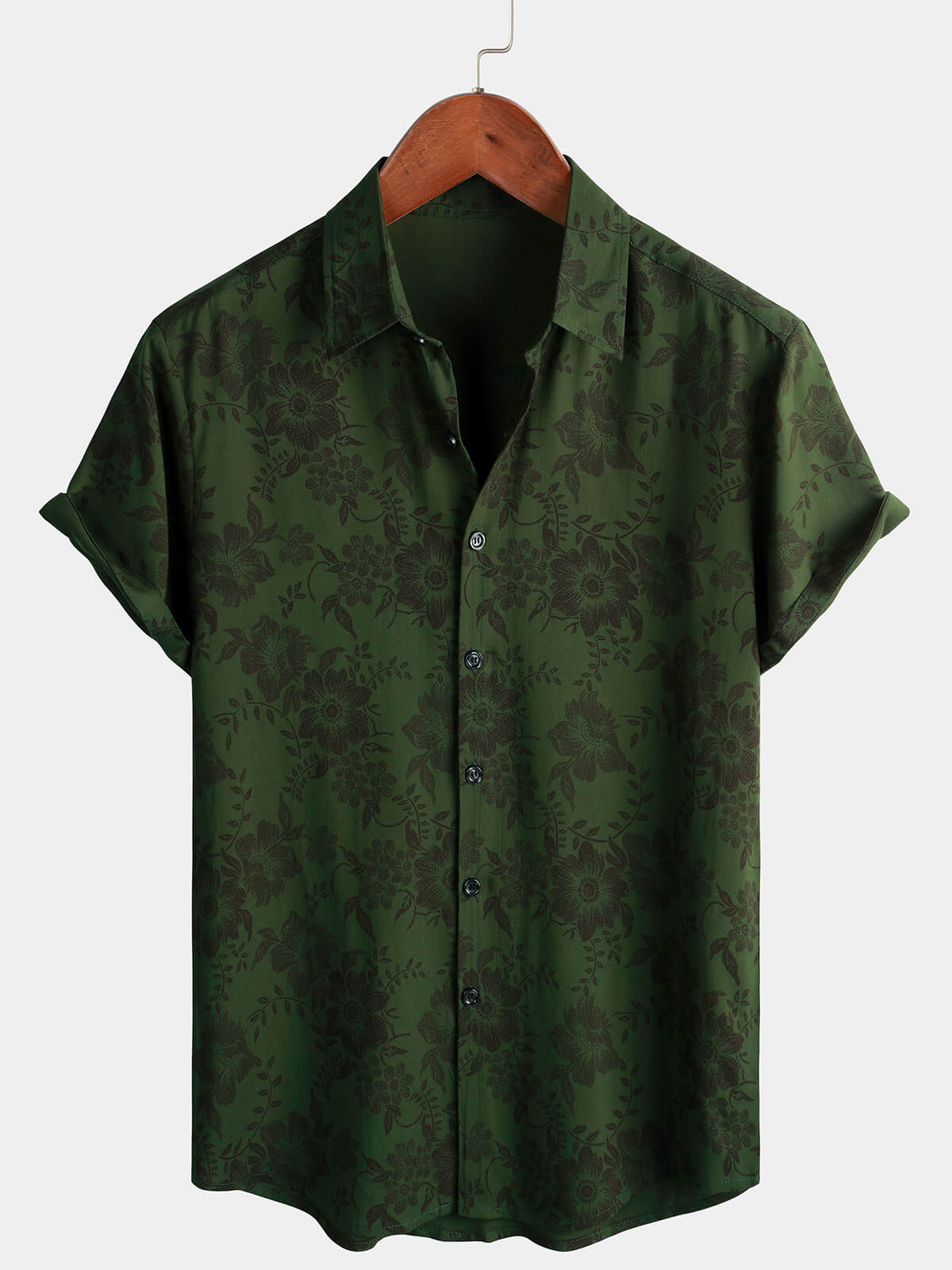 Email Only | Men's VIntage Summer Hawaiian Rayon Holiday Button Up Short Sleeve Shirts