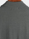 Men's Knit Casual Vintage Short Sleeve Striped Golf Polo Shirt