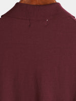 Men's Casual Vintage Knit Short Sleeve Striped Golf Polo Shirt