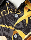Men's Turkey Thanksgiving Fall Festival Pumpkin Holiday Button Up Long Sleeve Shirt