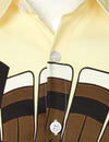 Men's Holiday Thanksgiving Day Cute Cartoon Turkey Button Long Sleeve Shirt