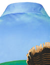 Men's Thanksgiving Day Festival Turkey Button Long Sleeve Shirt