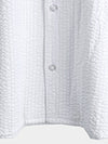Men's Button Up Casual 100% Cotton Summer Pocket Short Sleeve Shirt