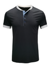 Men's Breathable Solid Color Casual Short Sleeve T-Shirt
