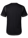 Men's Vintage Solid Color Henley Collar Casual Short Sleeve T-Shirt