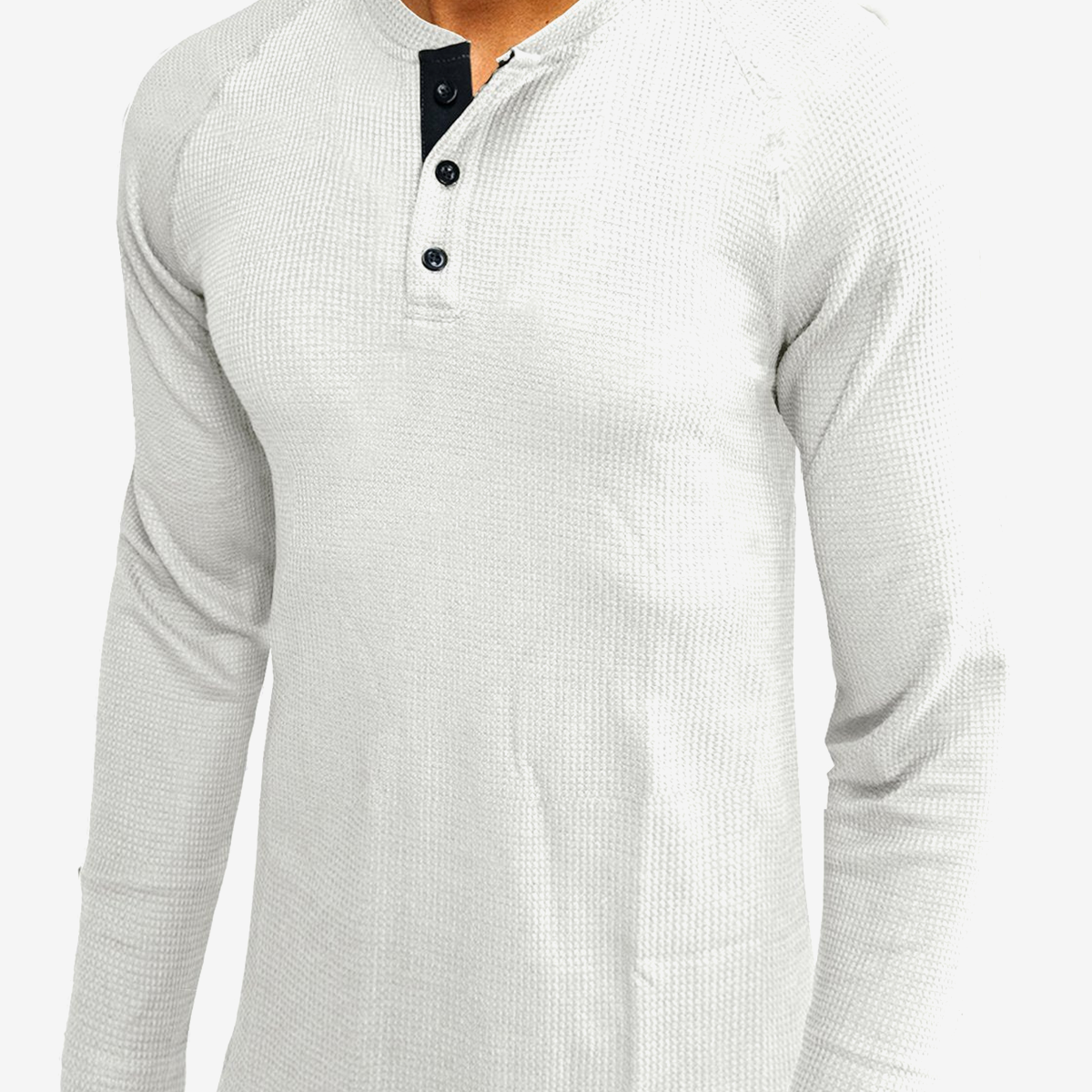 Men's Casual Solid Color Long Sleeve T-shirt