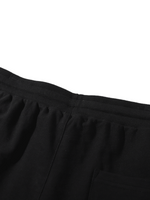 Men's 100% Cotton Casual Solid Color Basic Sports Pants Joggers Trousers
