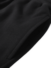 Men's 100% Cotton Casual Solid Color Basic Sports Pants Joggers Trousers