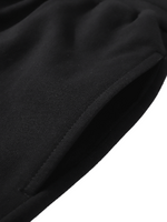Men's 100% Cotton Casual Solid Color Basic Sports Pants Joggers Trousers