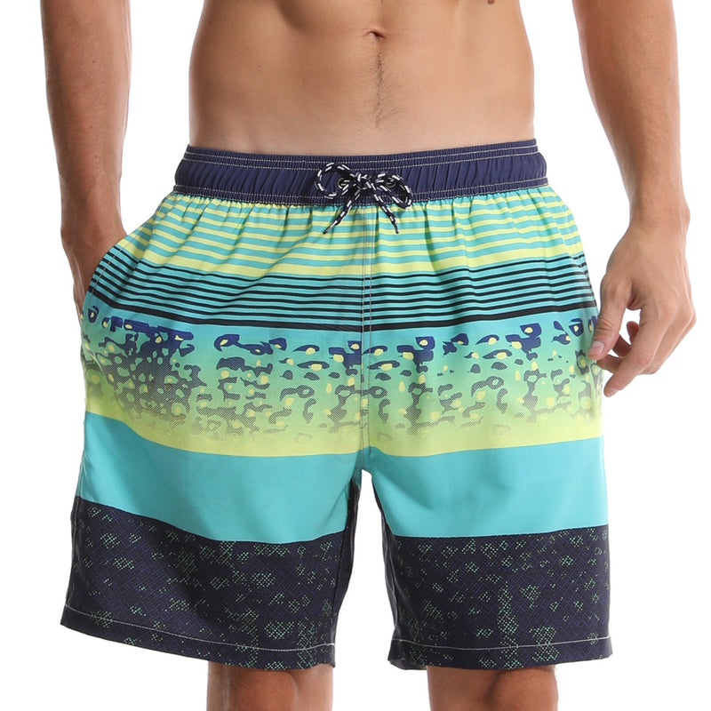 Men's Casual Holiday Quick Dry Beach Shorts Swimming Trunks
