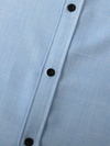 Men's Casual Breathable Solid Color Lapel Summer Short Sleeve Shirt