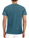 Men's Summer Solid Color Cotton Casual Henley Collar Short Sleeve T-Shirt