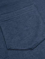 Men's Solid Color Cotton Casual Henry Collar Pocket Long Sleeve T-Shirt
