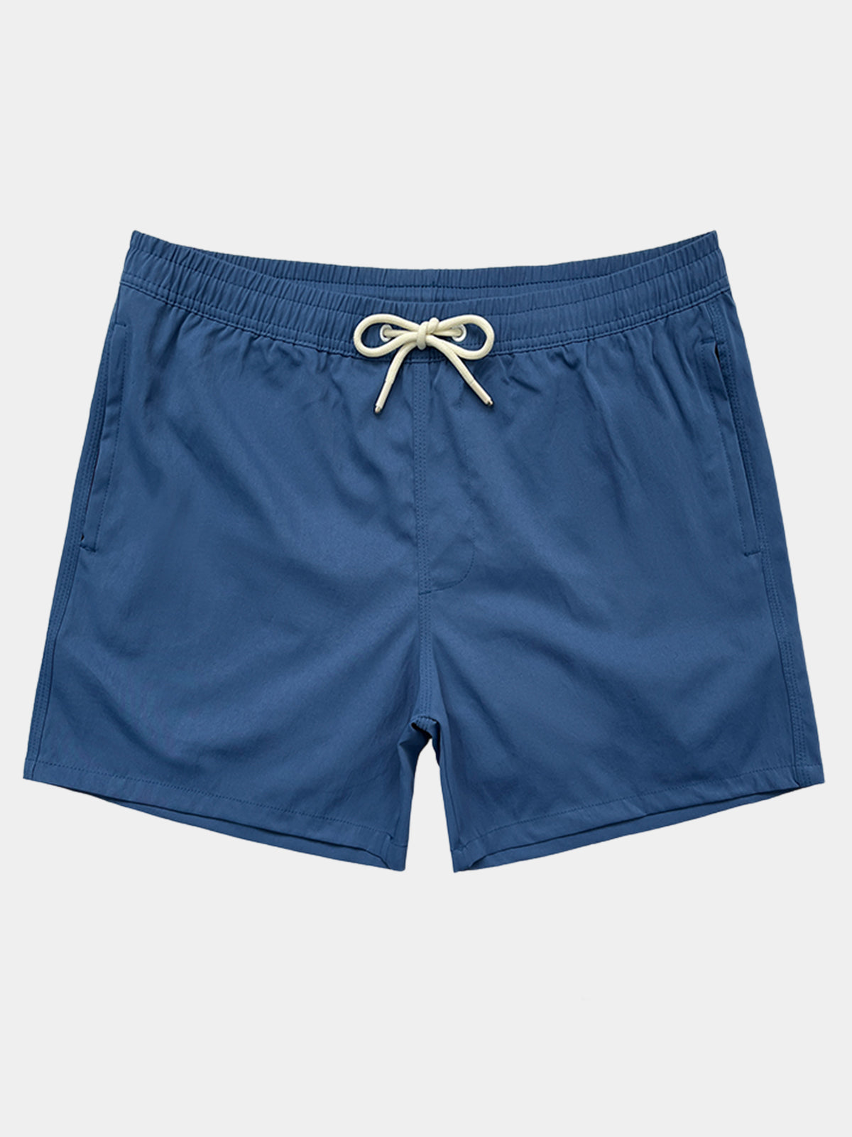 Men's Classic Solid Color Quick Dry Beach Shorts Swim
