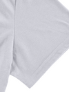 Men's V Neck Breathable Solid Color Casual Cotton Short Sleeve T-Shirt