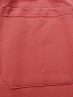 Men's Solid Color Beach Casual Cotton Summer Sweatpant Jogger Short