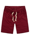 Men's Beach Casual Cotton Solid Color Summer Sweatpant Jogger Short