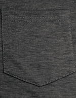 Men's Solid Color Cotton Casual Henry Collar Pocket Long Sleeve T-Shirt