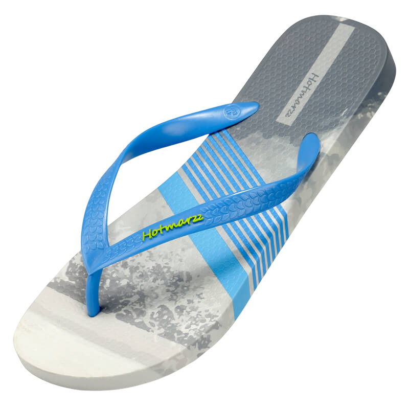 Men's Beach Casual Vacation Blue Flip Flops