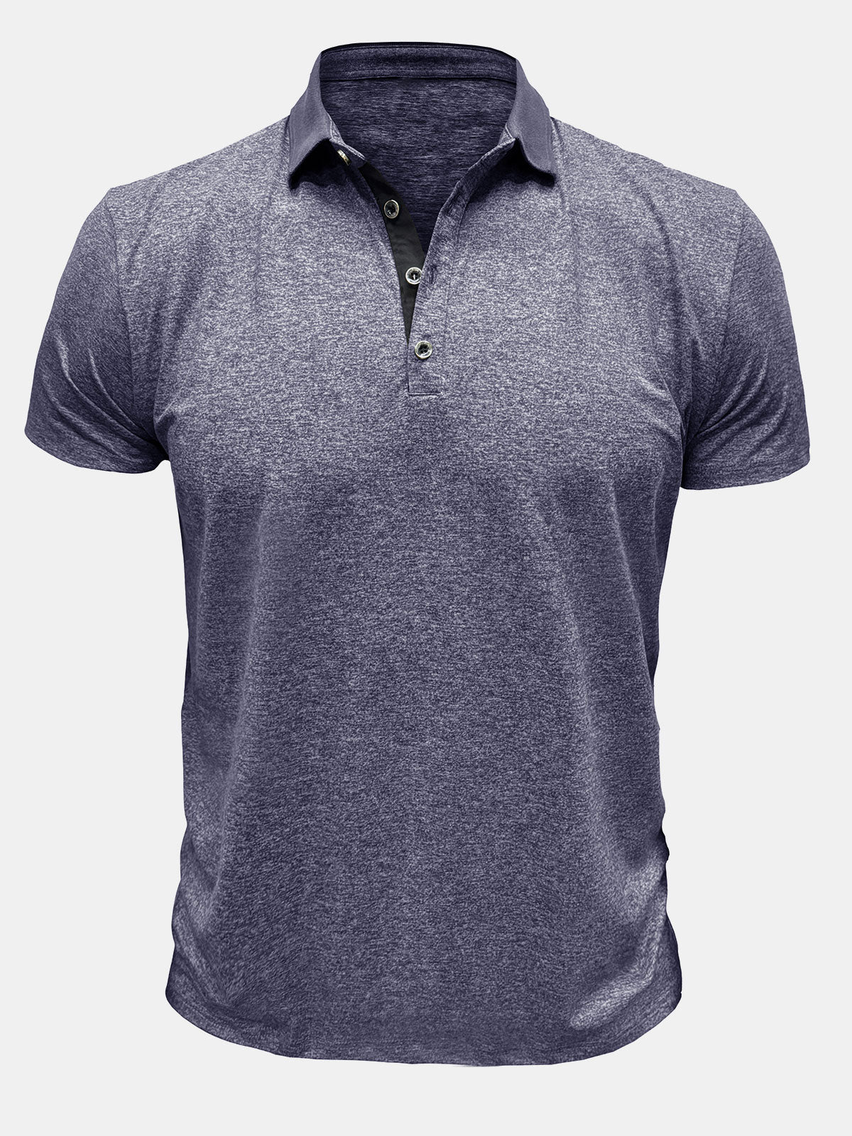 Men's Solid Color Holiday Polo Shirt