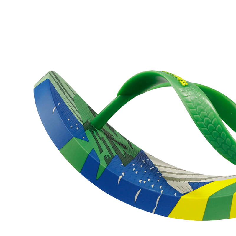 Men's Fun Print Summer Beach Vacation Flip Flops
