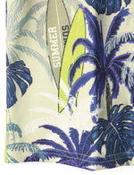 Men's Palm tree Sleeveless Hawaiian Shirt Summer Holiday Casual Tank Tops