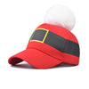 Christmas Baseball Adjustable Cap Xmas Holiday Funny Santa Hat For Adults Unisex