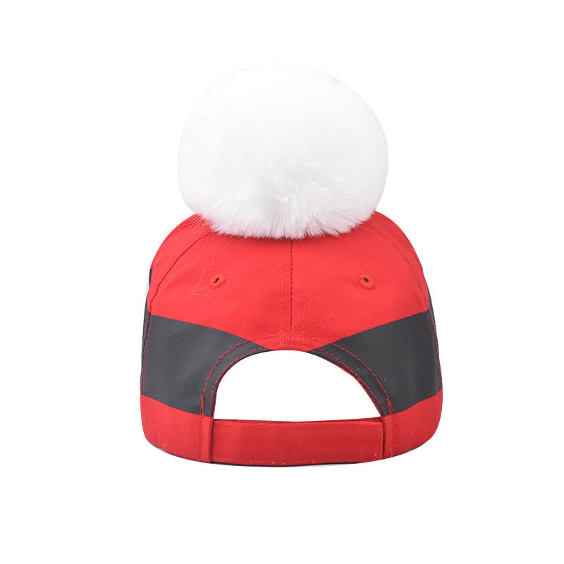 Christmas Baseball Adjustable Cap Xmas Holiday Funny Santa Hat For Adults Unisex