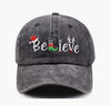 Funny Christmas Hat Cotton Elf Embroidered Xmas Holiday Baseball Cap For Adults Unisex