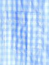 Bundle Of 2 | Men's Casual Solid Color Plaid Cotton Pocket Shirts
