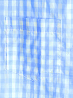 Bundle Of 2 | Men's Casual Solid Color Plaid Cotton Pocket Shirts