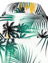 Men's Cotton Beach Summer Hawaiian Holiday Tropical Button Up Short Sleeve Shirt