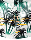 Men's Cotton Beach Summer Hawaiian Holiday Tropical Button Up Short Sleeve Shirt