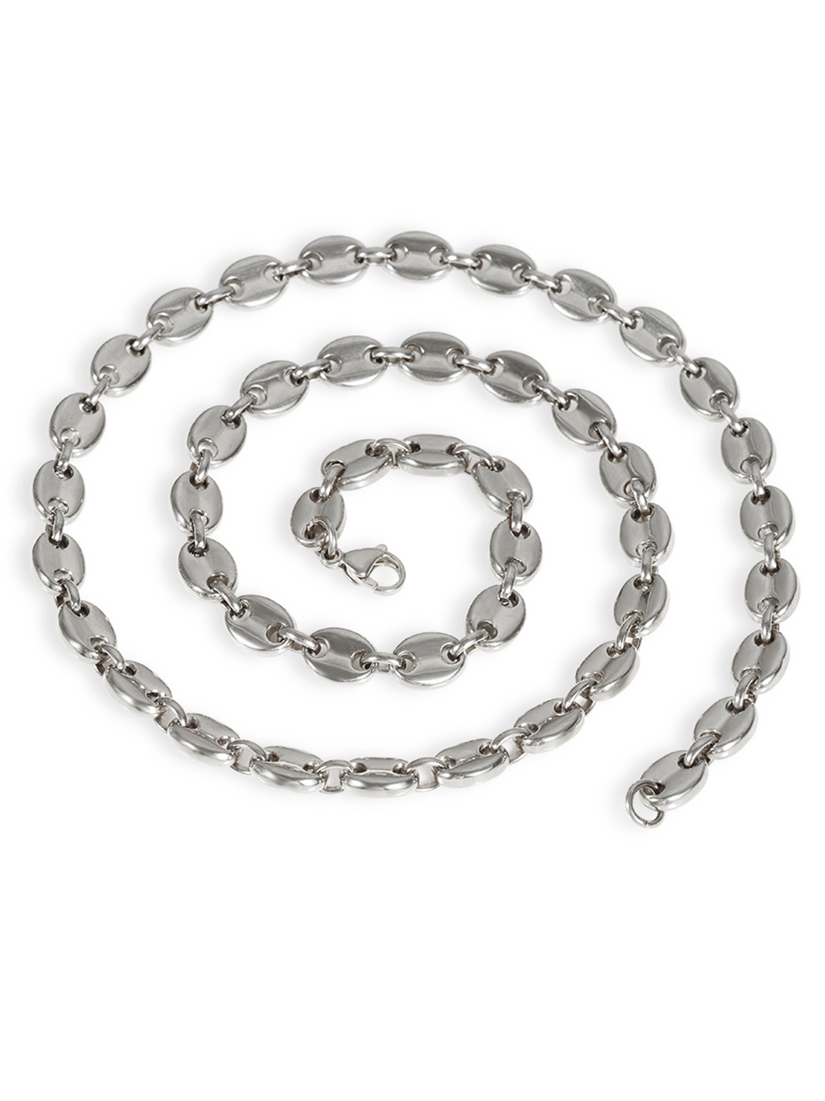 18K Gold-Plated Titanium Steel Coffee Bean Necklace