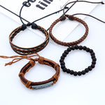 Vintage Minimalist Braided Believe Casual Bracelet