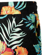 Men's Flower Casual Button Down Hawaiian Shirts&Shorts