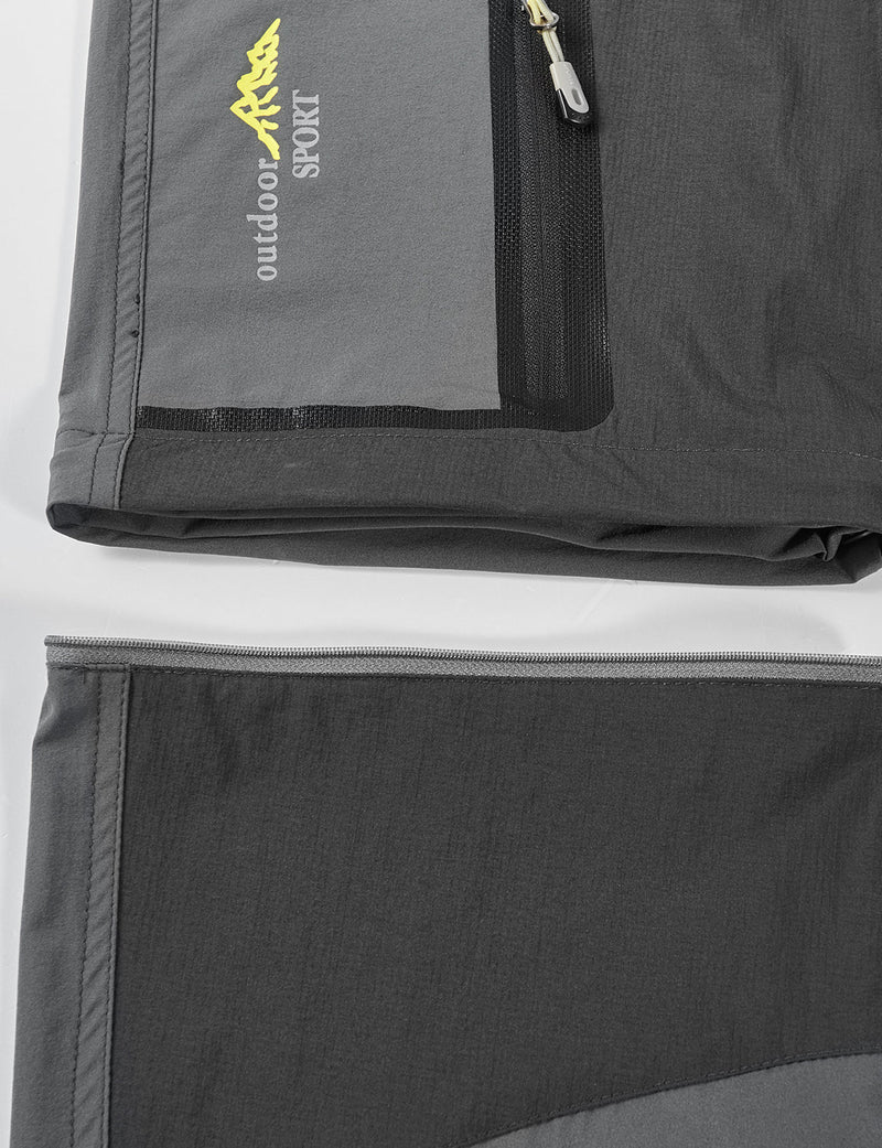 Men's Multi-Pocket Quick Dry Breathable Cargo Work Pants Trousers