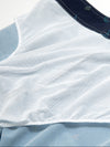 Men's Whale Print Navy Blue Casual Flat Waist Hawaiian Shorts Summer Beach Boardshorts